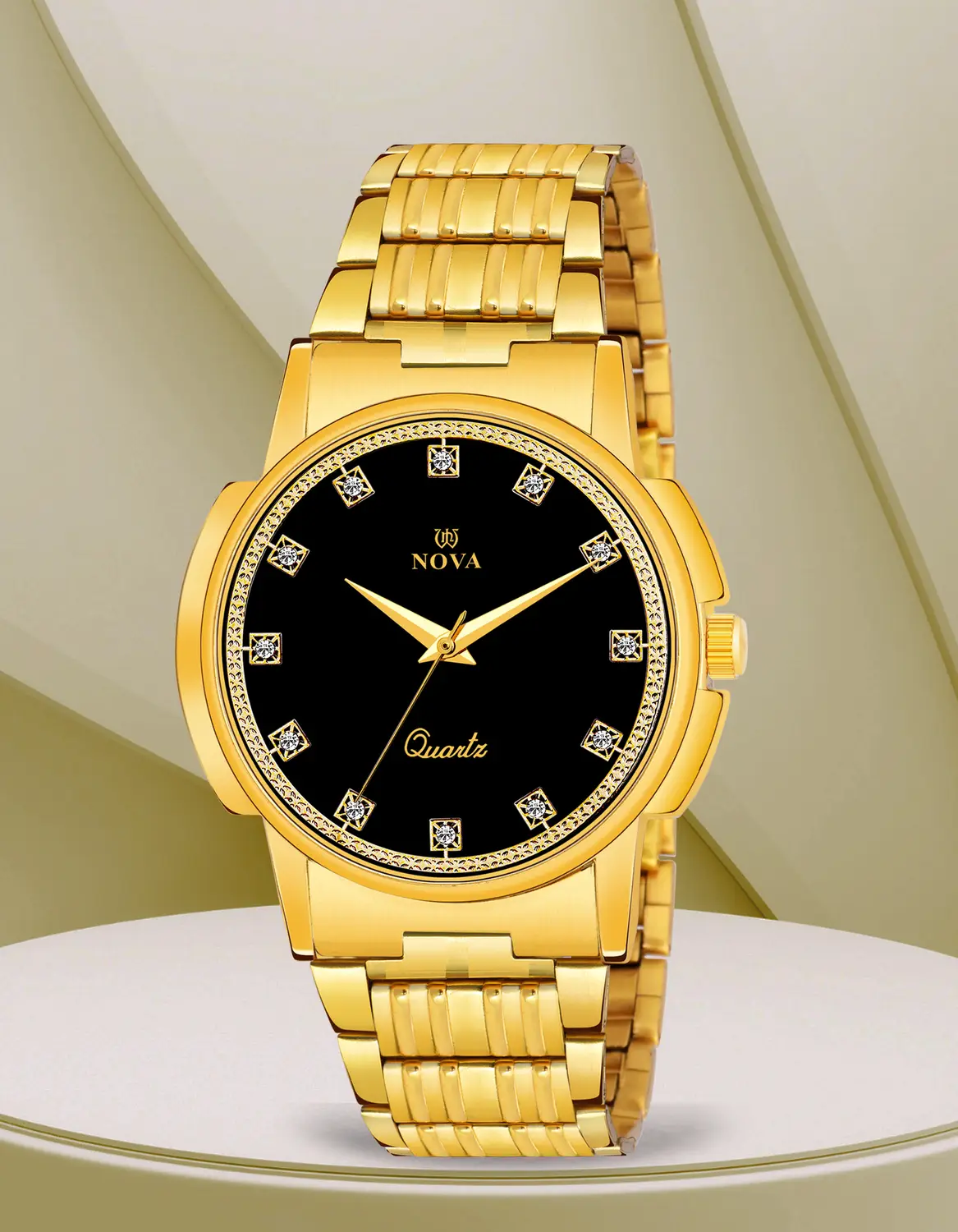 Luxury gold watch